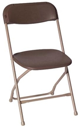 Standard Folding Chairs (Brown)