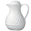 Beverage Server 40 oz. (White Swirl)